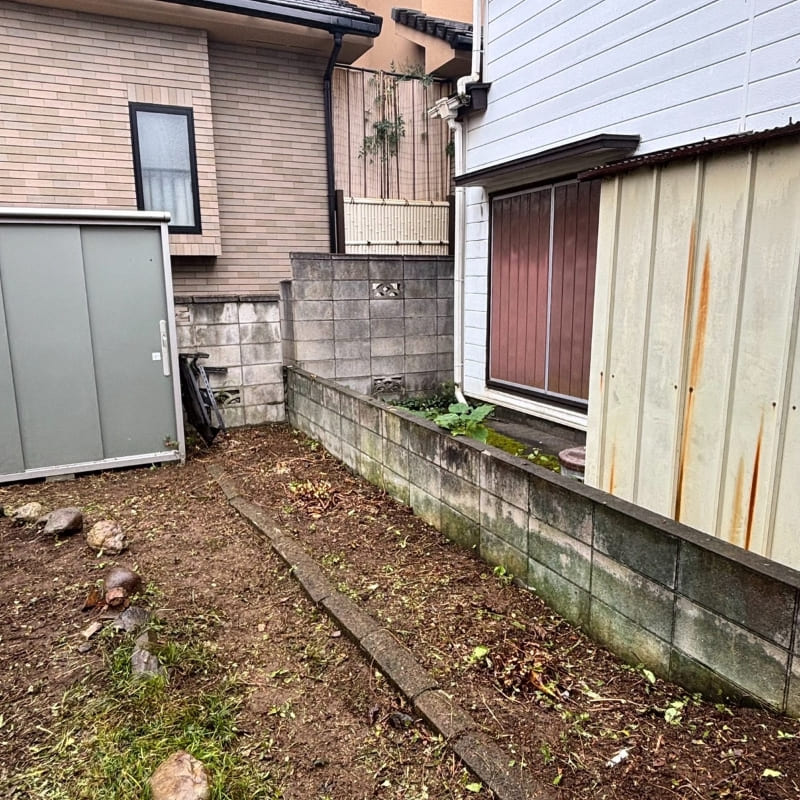 草刈り・雑草除去のAFTER画像